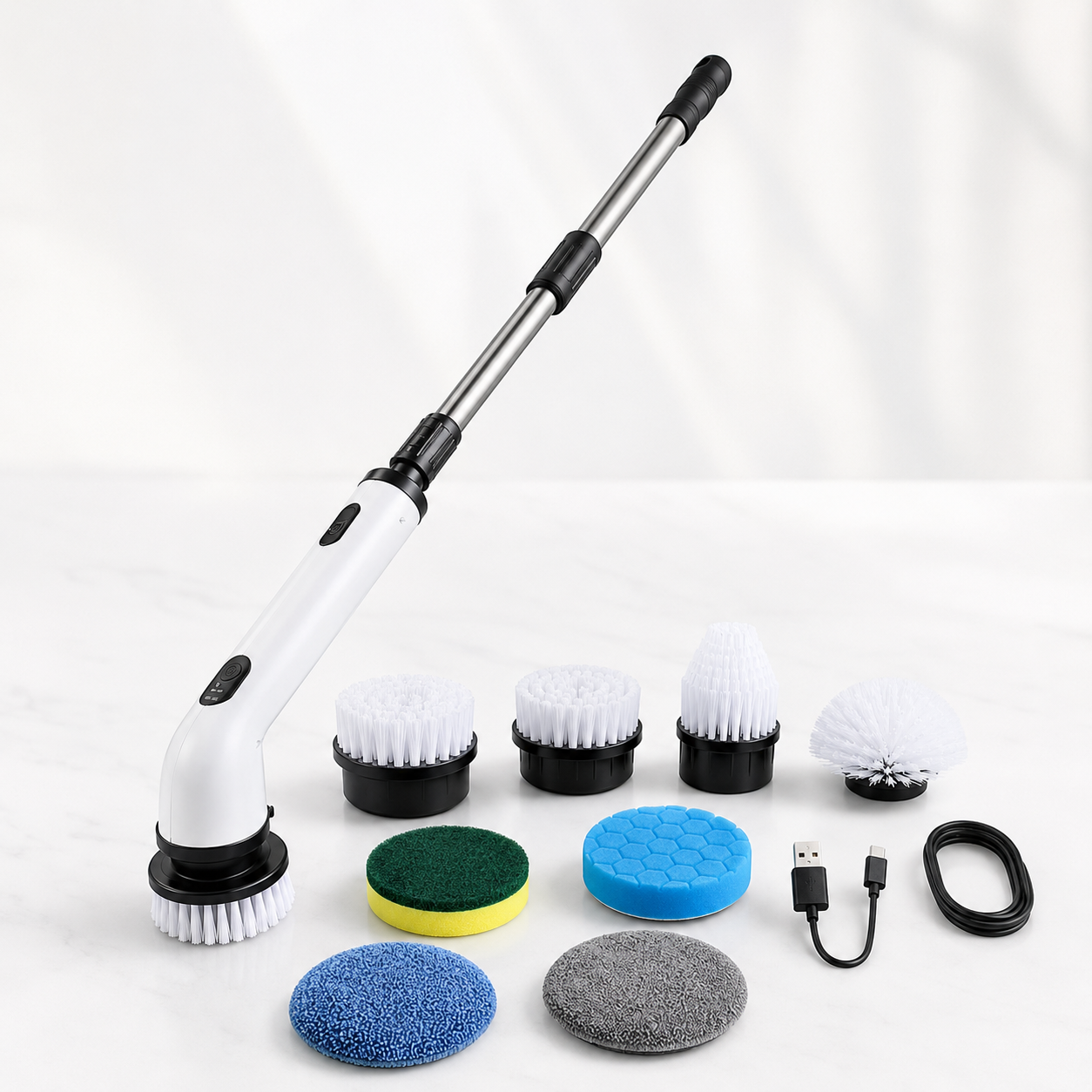 9-in-1 Electric Spin Scrubber