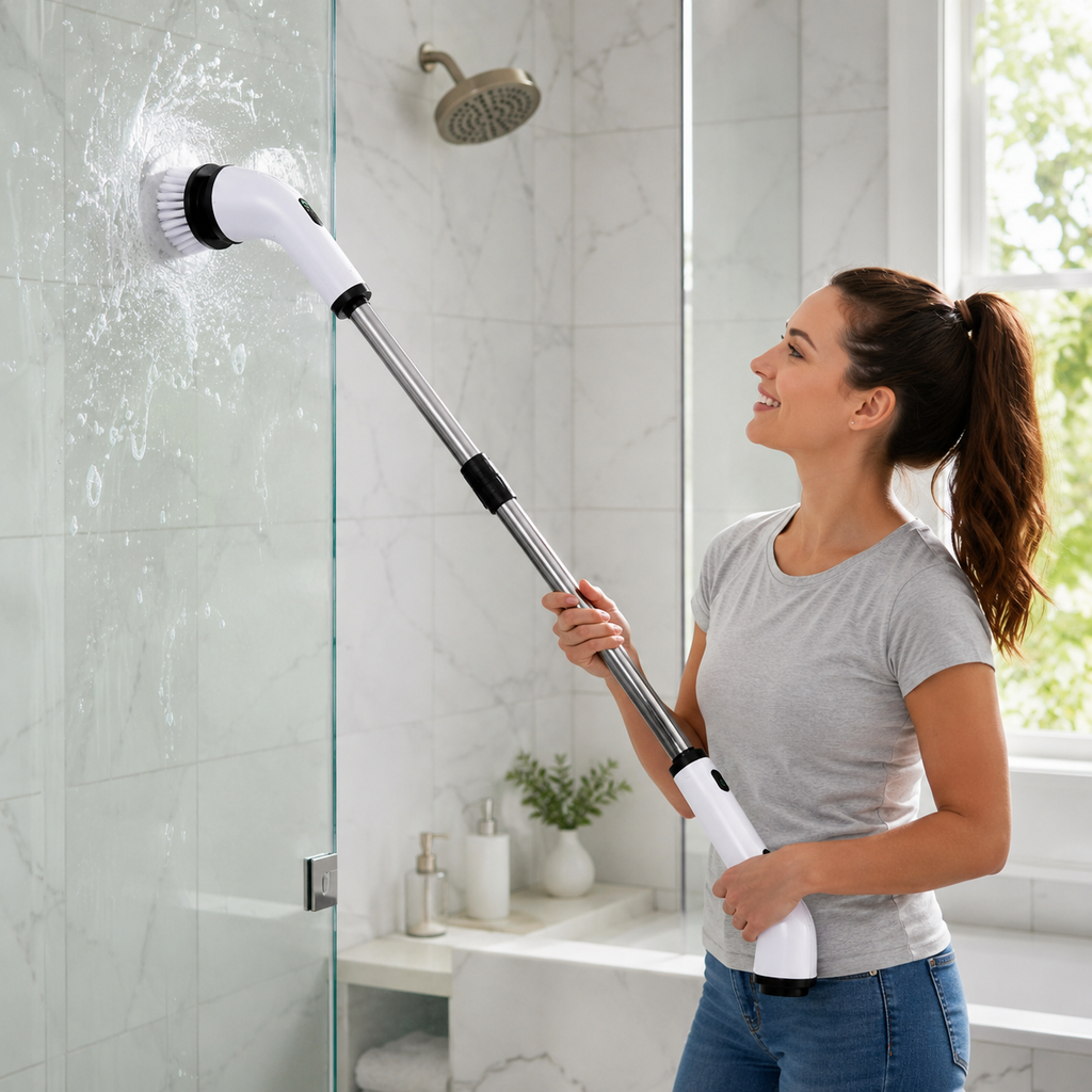 9-in-1 Electric Spin Scrubber
