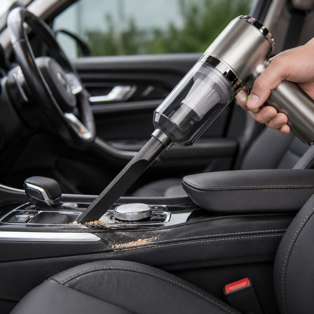 Portable Cordless Car Vacuum Cleaner Kit