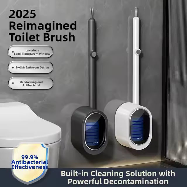 Modern Disposable Toilet Brush Cleaning Kit